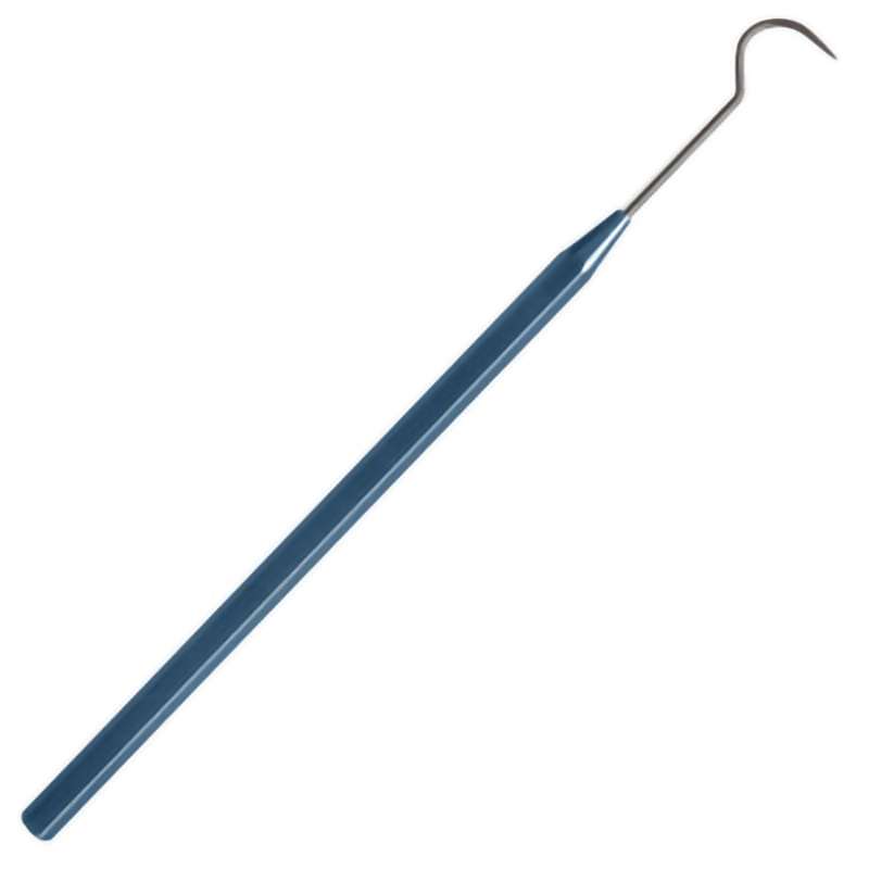 Probe Hook #23 25 Mil SS Tip Blue Aluminum